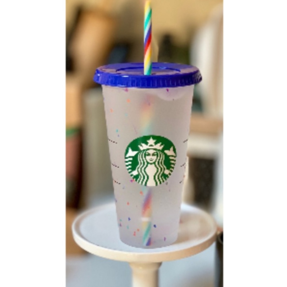 Starbucks Confetti Cup!